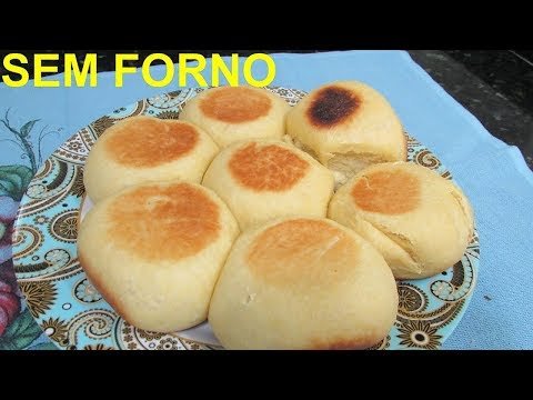 PÃO DE FRIGIDEIRA FEITO NA BOCA DO FOGÃO SEM FORNO E ASSA EM 15 MINUTOS