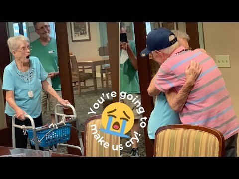 Grandpa Surprises Sister After Half A Decade Apart