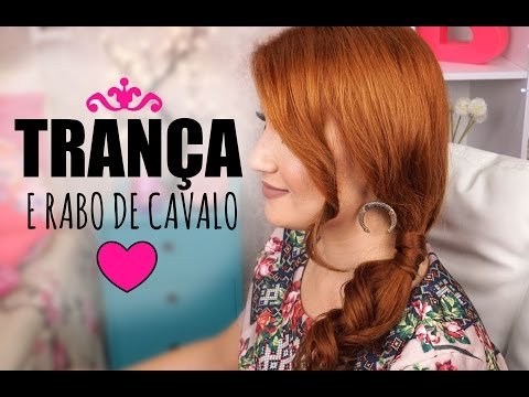 Penteado com trança e rabo de cavalo lateral por  Bianca Andrade - All Things Hair™