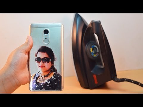 How to Print Your  Photo on Mobile cover at Home - Using Electric Iron