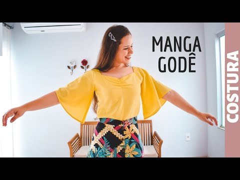 BLUSA DE LINHO COM MANGA GODÊ | ELLEN BORGES