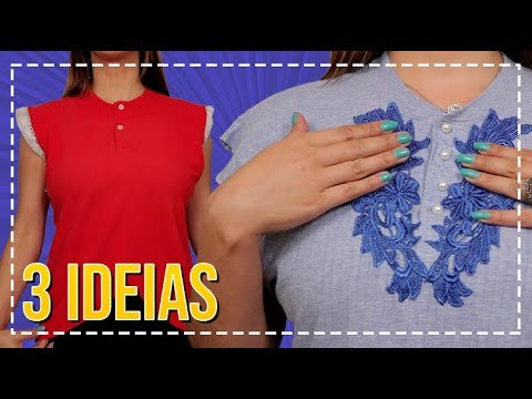 3 IDEIAS INCRÍVEIS DE TRANSFORMAÇÃO DE ROUPA VELHA EM NOVA - CAMISETAS MASCULINAS QUE NÃO SERVEM