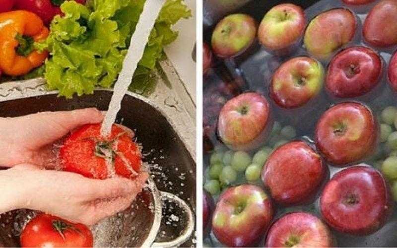 Aprenda eliminar os agrotóxicos das frutas e verduras d