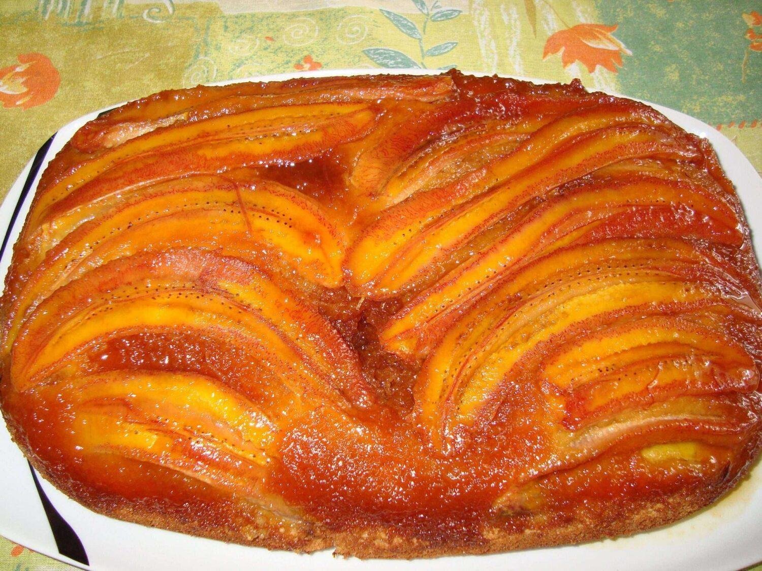 Torta de Banana de Liquidificador