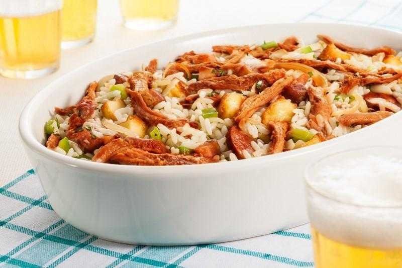 Arroz de Carreteiro com Cupim 1a