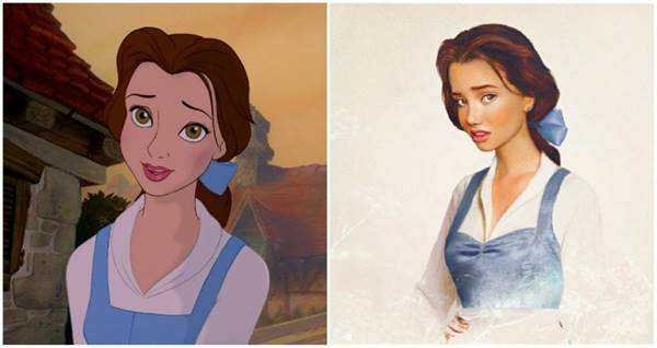 como seriam as princesas disney se fossem mulheres de carne e osso 5