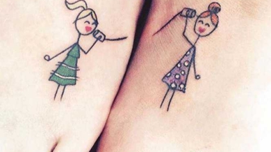 10 ideias incríveis de tatuagens para você mostrar o quanto é ligada à sua irmã