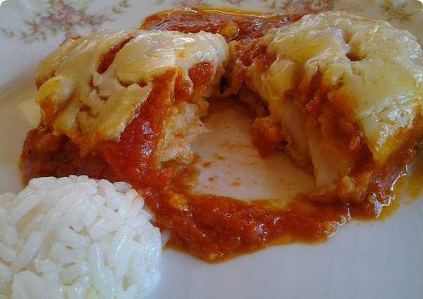 Receita de Pescada à Parmegiana