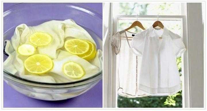 Truques simples para as roupas ficarem sem manchas e com um branco incrível