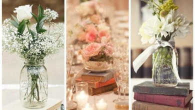 24 Ideias de decoração para casamento simples e lindo