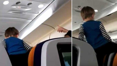 Criança “incontrolável” grita durante voo de 8 horas