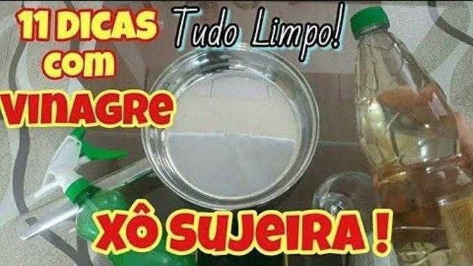 11 DICAS DE LIMPEZA DA CASA COM VINAGRE d