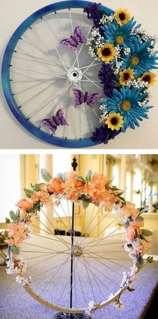 Inspirações com Reciclagem para Decorar Jardim