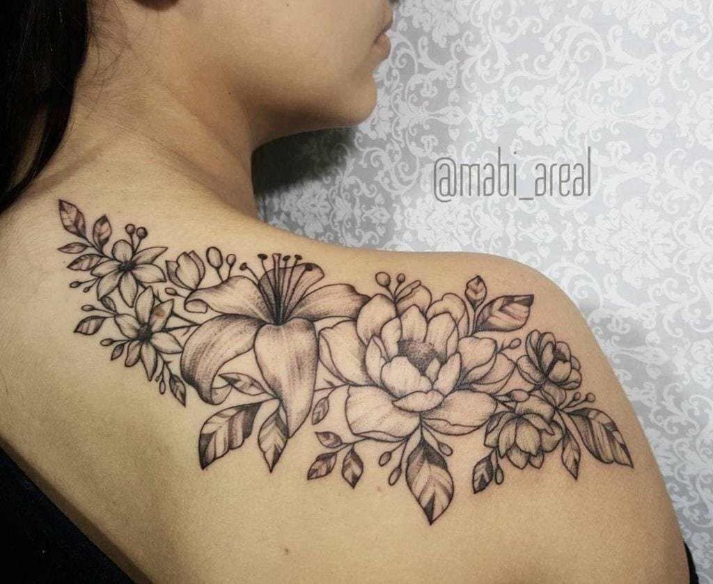 100 tatuagem de flores para você se inspirar a fazer