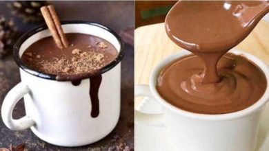 Chocolate quente com maizena de liquidificador