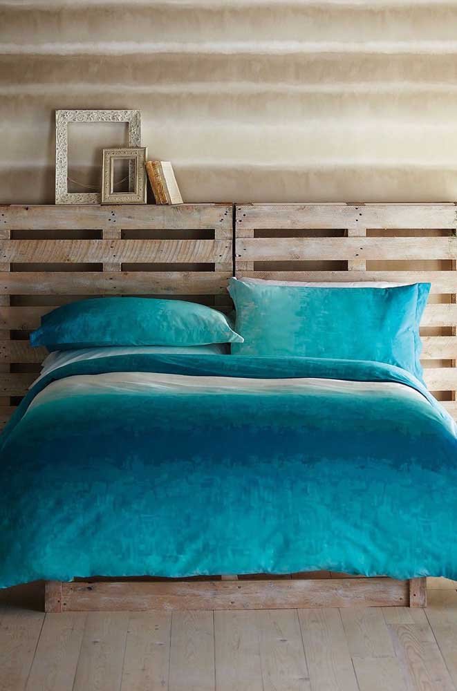 Sofisticação também combina com pallet
