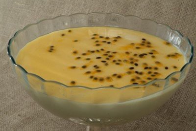 Mousse de Maracujá de Liquidificador