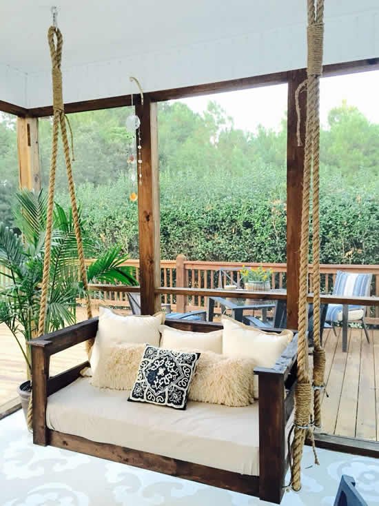 Dica com pallets para jardim