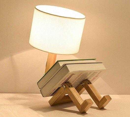 Luminária de mesa para estudo