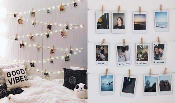 decoração com fotos