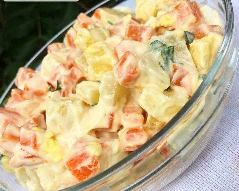 Salada Completa com Maionese Caseira