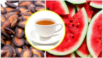 Chá de sementes de melancia para hipertensão