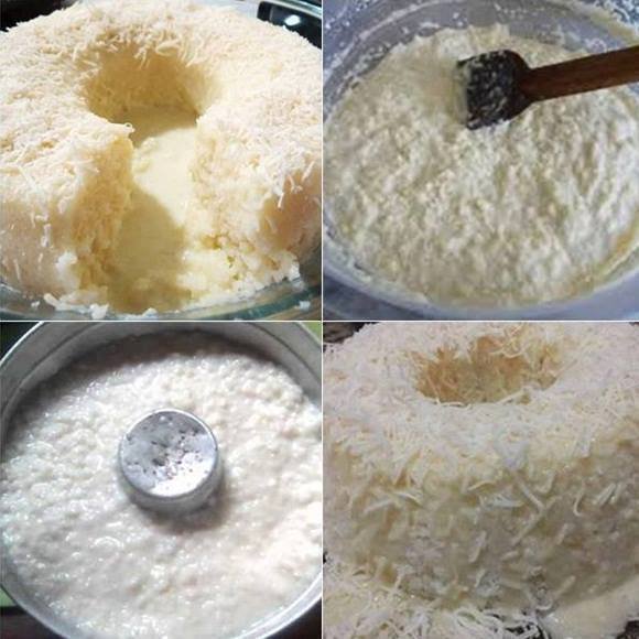 bolo de tapioca cremoso não vai ao forno um