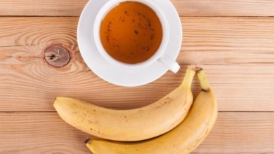 Chá de cascas de banana para eliminar a insônia