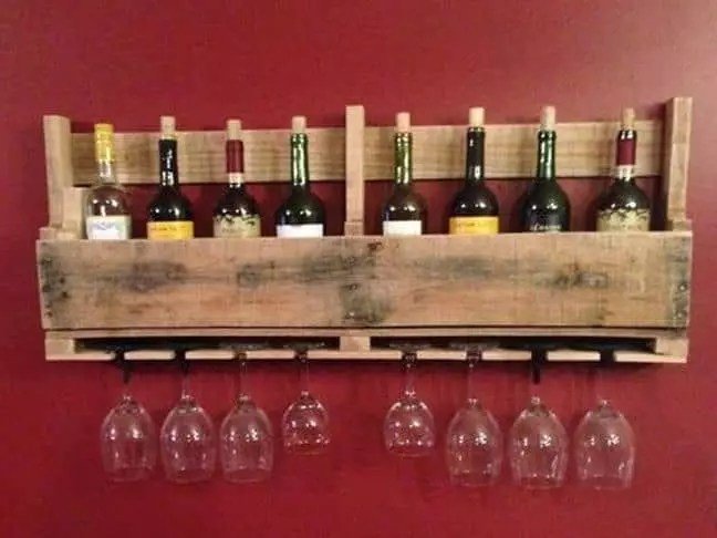 Idéias DIY para prateleiras de vinhos que você mesmo pode fazer