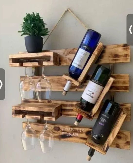 Idéias DIY para prateleiras de vinhos que você mesmo pode fazer