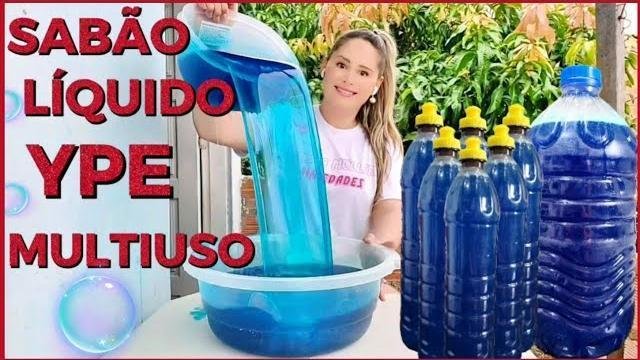 Sabão Liquido Glicerinado Marine – Limpa Tudo e é Mega Econômico