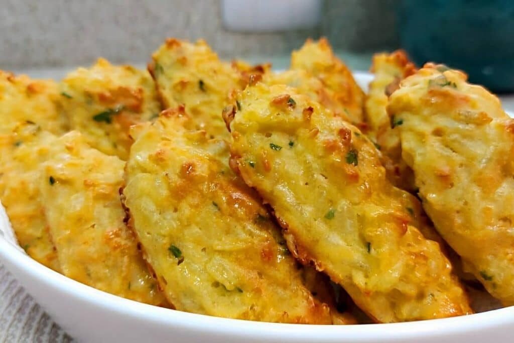 Bolinho de arroz assado com Creme de leite