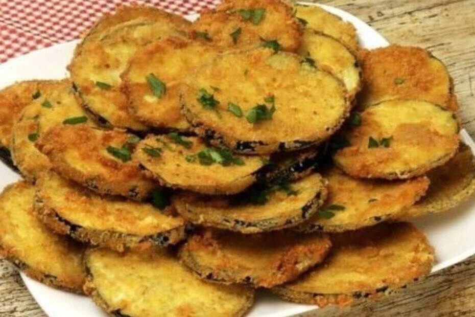 o segredo da berinjela À milanesa É esse, aprendi e só faço assim