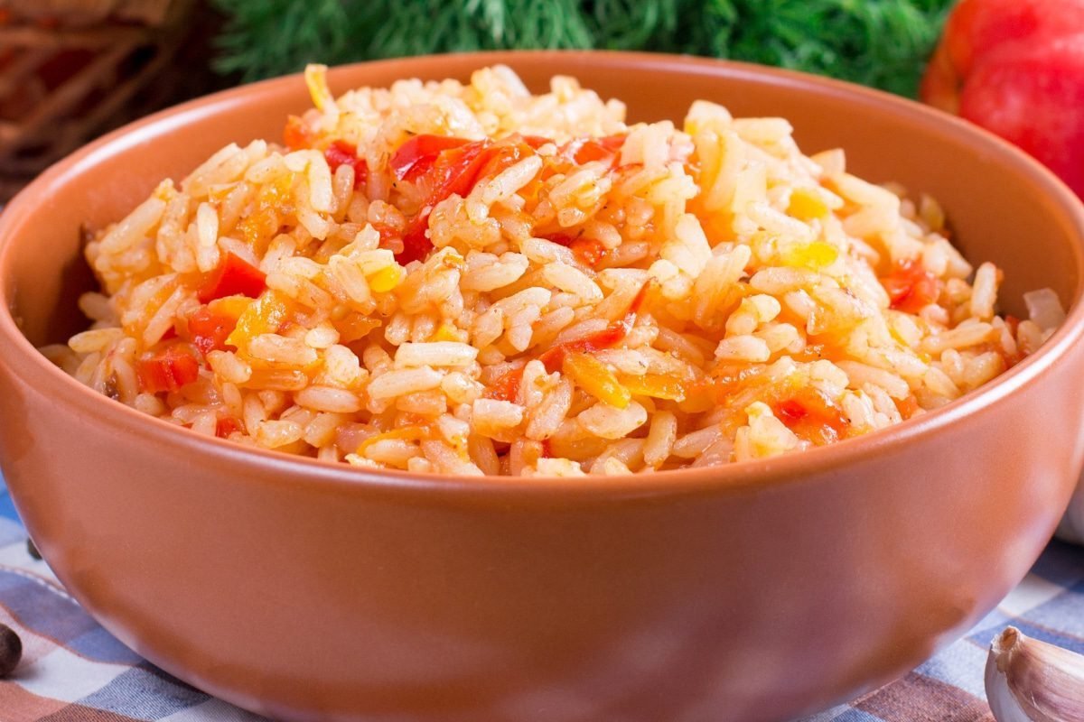 Arroz com tomate