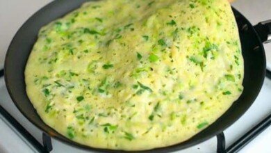 panquecas de verduras com abobrinha e batata