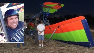 Piloto que morreu após queda de ultraleve gravou vídeo para esposa momentos antes