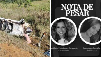 Carro lotado de jovens estudantes de medicina sofre colisão na BR-060 e vítimas são identificadas