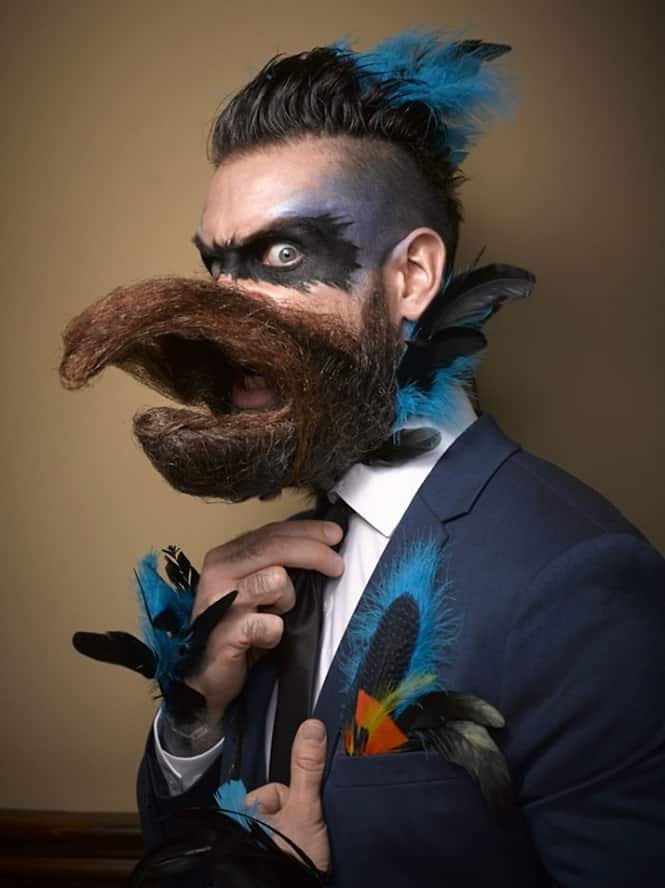 10 barbas bem malucas e estranhas 10 Barbas bem malucas e estranhas