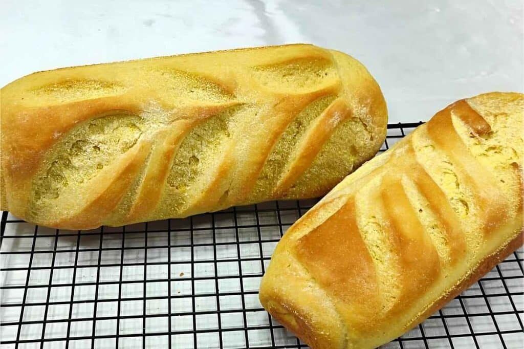 Pão de Fubá macio e fofinho