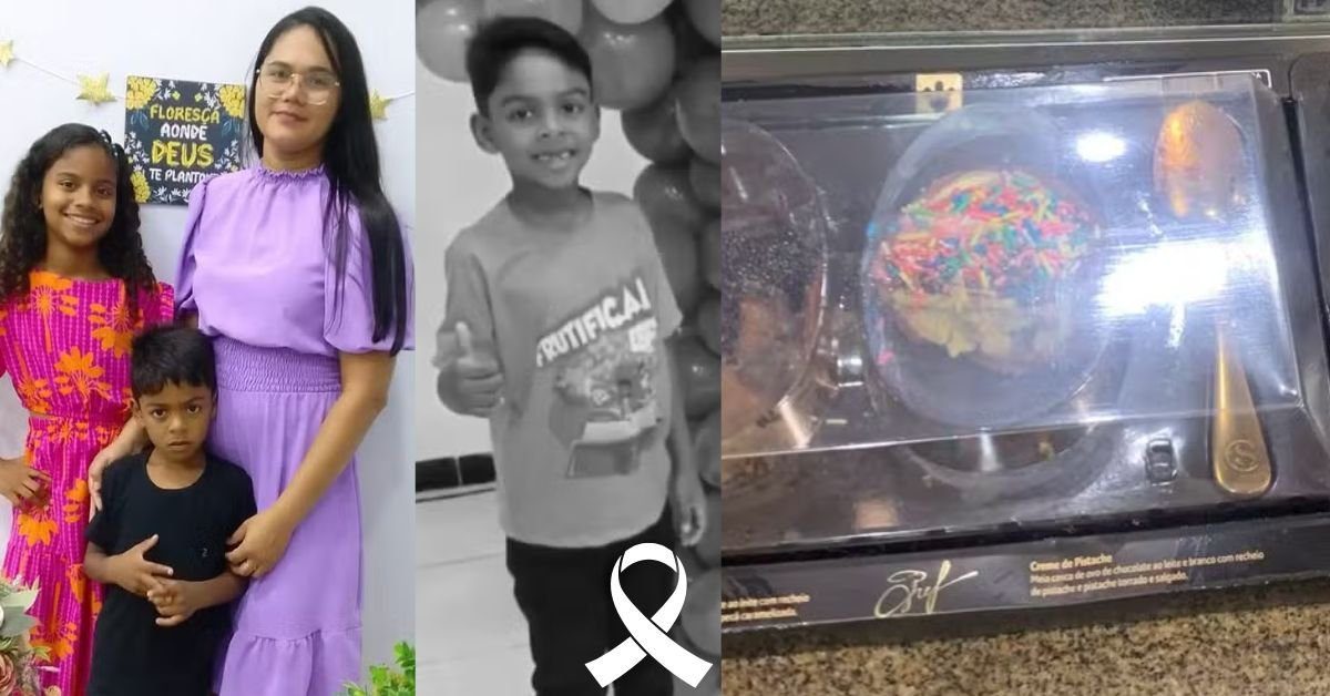 1749157040 Mae e irma do menino de 7 anos que morreu Mãe e irmã do menino de 7 anos que morreu após comer ovo de Páscoa estão internadas com mesmos sintomas