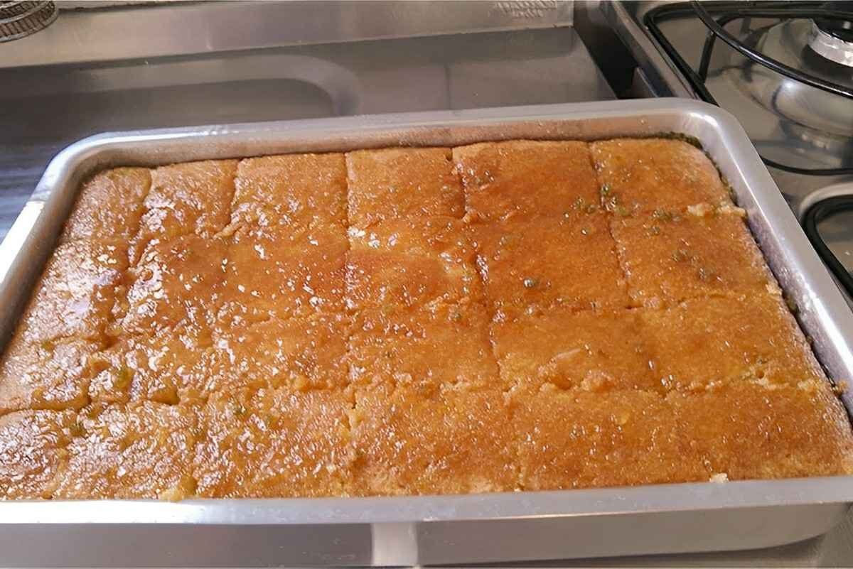 Bolo de Laranja fofinho e molhadinho