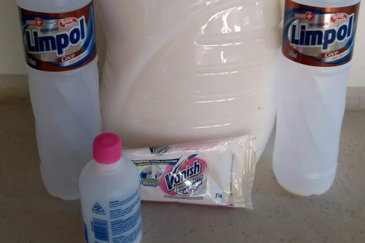 Branqueador de roupas caseiro que desencarde até pano de chão sujo