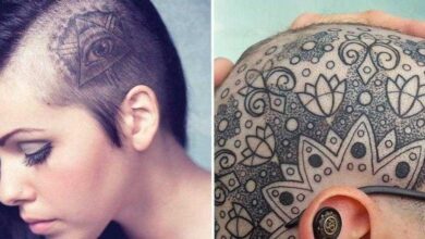 20 Cabeças tatuadas que vão te deixar boquiaberto