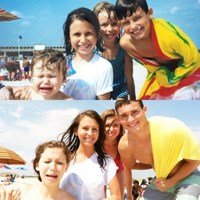 1749178809 626 20 recriacoes de fotos de familia que sao incrivelmente divertidas 20 recriações de fotos de família que são incrivelmente divertidas
