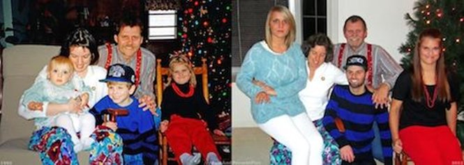 1749178809 805 20 recriacoes de fotos de familia que sao incrivelmente divertidas Foto: Smosh