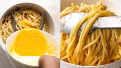 1749179402 Macarrao Carbonara Original Receita Facil Macarrão Carbonara Original Receita Fácil