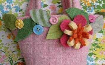 Como Fazer Bolsinha de Feltro
