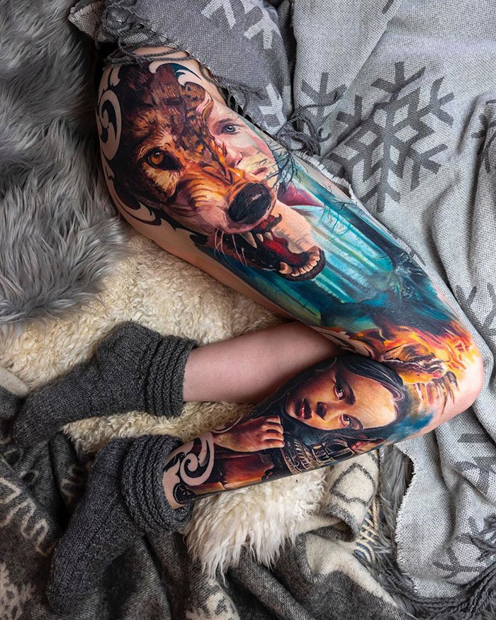 1749182673 309 20 das tatuagens de perna mais epicas ja feitas