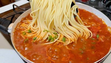 macarrão rápido e bem prático