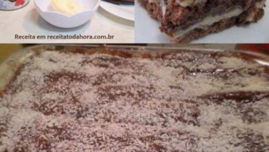 Pavê de Prestígio com Bolo Pulmann